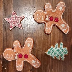 Gingerbread Christmas ornaments